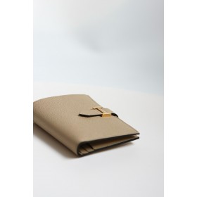 Hermes Bearn Compact Handmade Wallet in Trench Epsom Calfskin