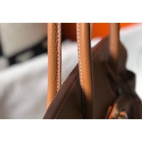 Hermes Birkin 30cm Bag In Gold Clemence Leather GHW