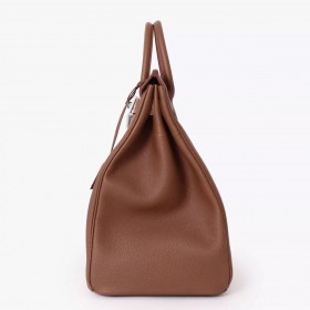 Hermes Birkin HAC 40 Coup de Soleil Bag in Gold Clemence Leather