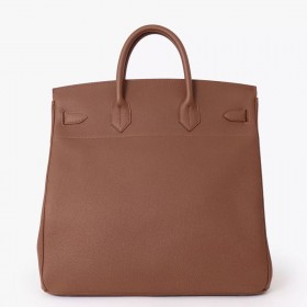 Hermes Birkin HAC 40 Coup de Soleil Bag in Gold Clemence Leather