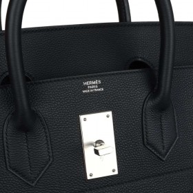 Hermes Birkin HAC 50 Multipockets Bag in Black Clemence Leather