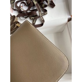 Hermes Constance 18 Handmade Bag In Tanpe Epsom Calfskin