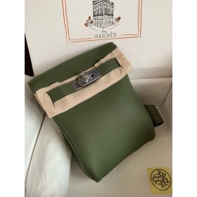Hermes Hac a Dos PM Backpack in Canopee Clemence Leather