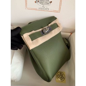 Hermes Hac a Dos PM Backpack in Canopee Clemence Leather