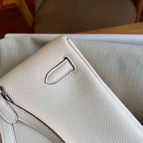 Hermes Kelly Ado Backpack in Nata Clemence Leather