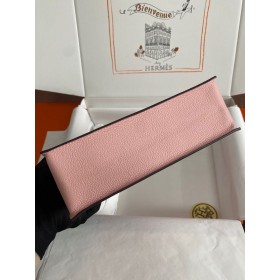 Hermes Kelly Danse II Bag In Rose Sakura Evercolor Calfskin