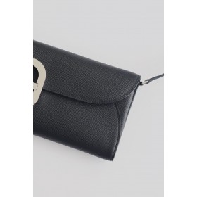 Hermes Maillon To Go Wallet in Black Epsom Calfskin