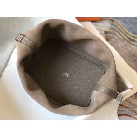 Hermes Picotin Lock 18 Bag In Trench Clemence Leather