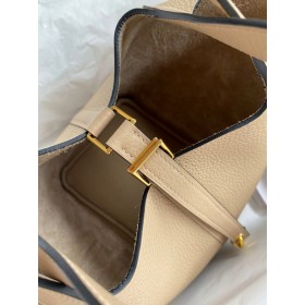 Hermes Picotin Lock 18 Handmade Bag in Trench Clemence Leather