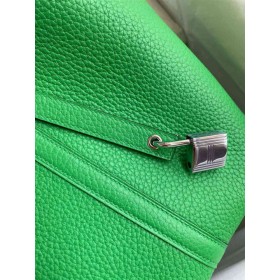 Hermes Picotin Lock 22 Handmade Bag in Bamboo Clemence Leather