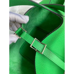 Hermes Picotin Lock 22 Handmade Bag in Bamboo Clemence Leather