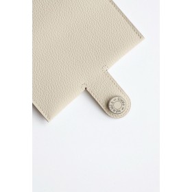 Hermes R.M.S Card Holder in Beton Evergrain Calfskin