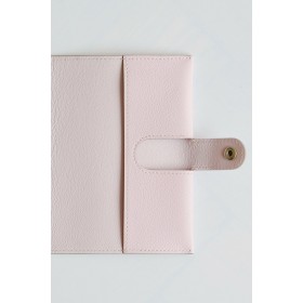 Hermes R.M.S Passport Holder in Mauve Pale Evercolor Calfskin
