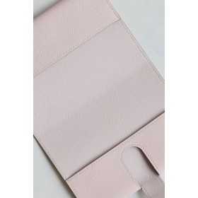 Hermes R.M.S Passport Holder in Mauve Pale Evercolor Calfskin