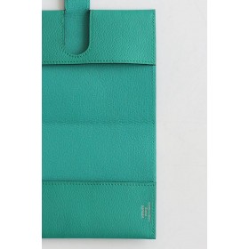 Hermes R.M.S Passport Holder in Vert Verone Evercolor Calfskin