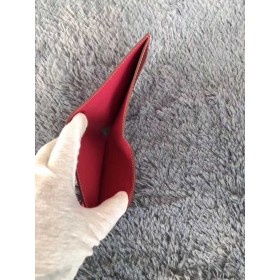 Hermes Rose Red MC2 Copernic Compact Wallet